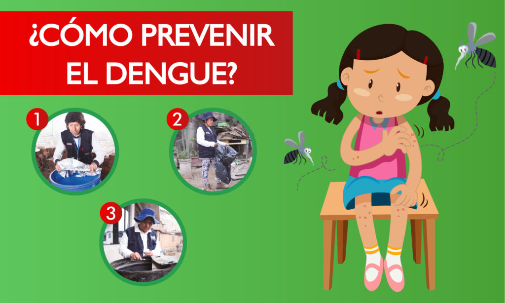 Recomendaciones para poder prevenir el dengue Aedes aegypti