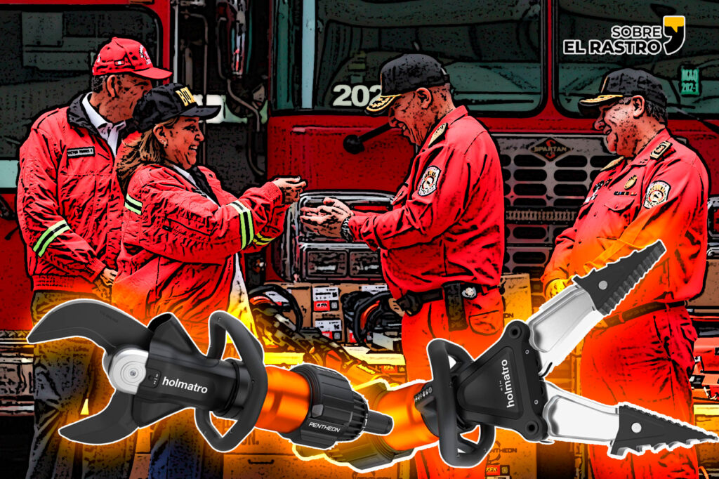 Compra herramientas para rescate vehicular holmatro intendencia nacional de bomberos del perú sobre el rastro