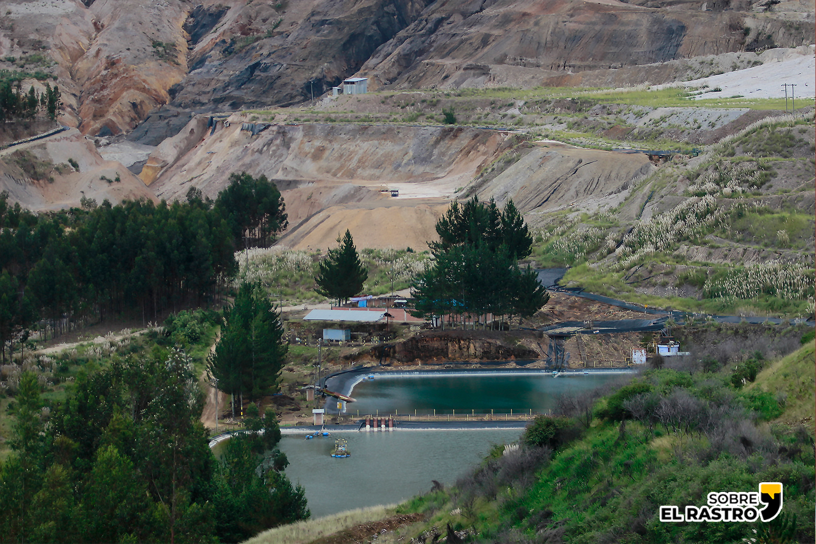 Mina Comarsa Santa Rosa Angasmarca Sobre el Rastro mineras en La Libertad