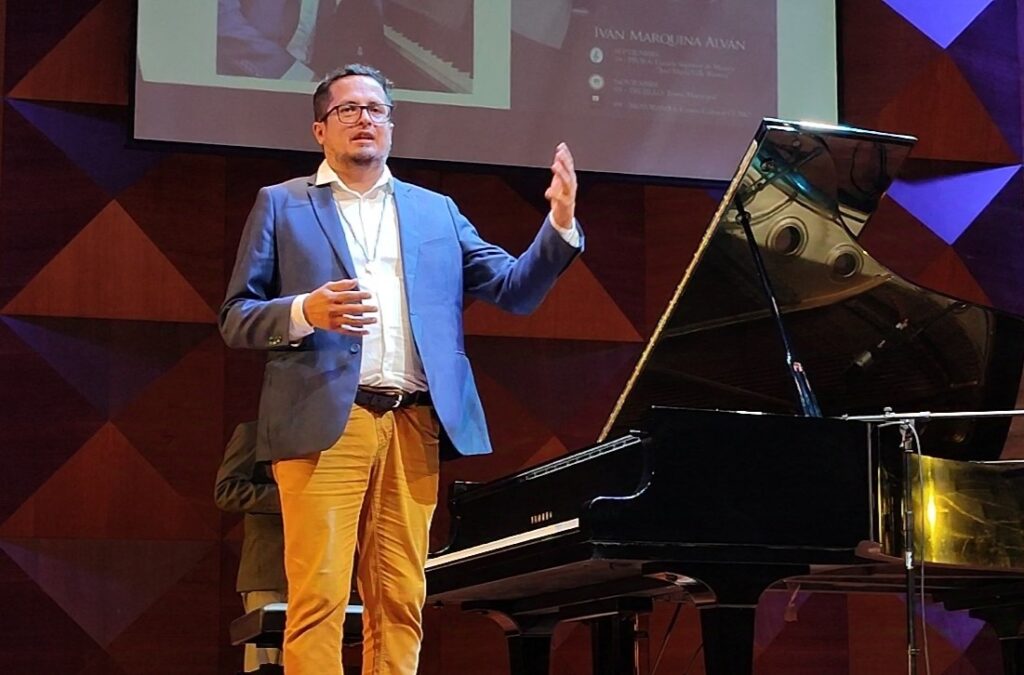 Recital del pianista Iván Marquina forma parte de las actividades previas al 12.° Congreso Mundial para el Talento de la Niñez.