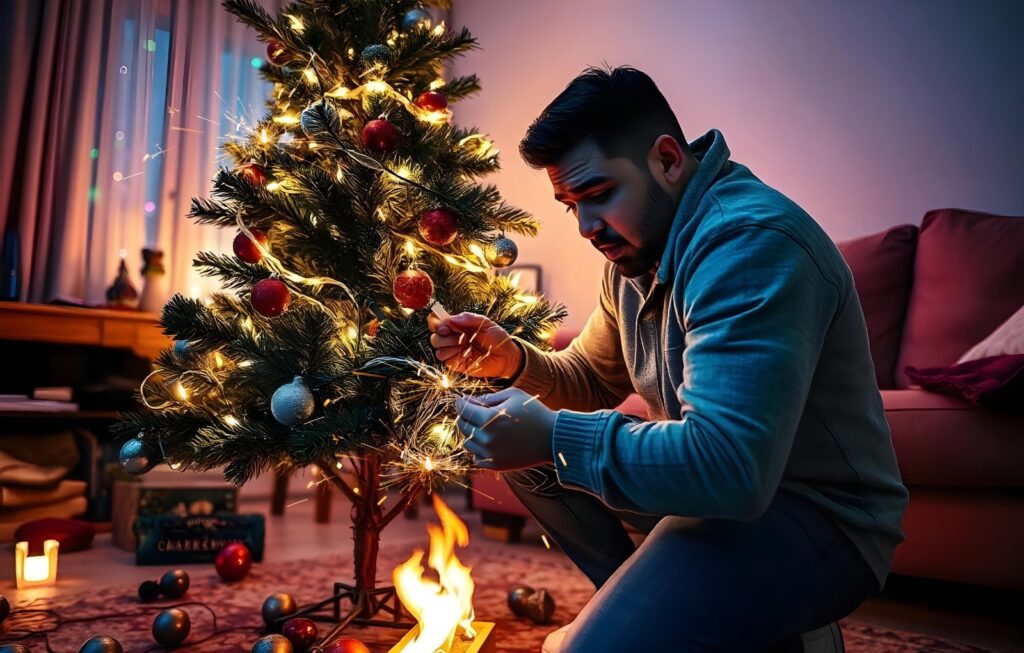 árbol de navidad hidrandina