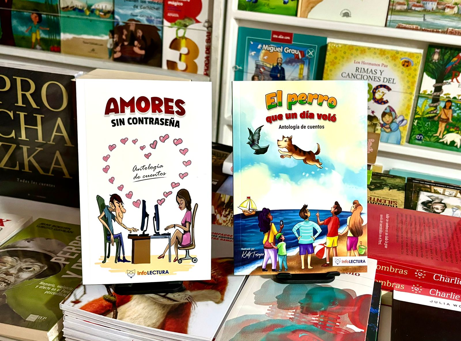 “Amores sin contraseña” y “El perro que un día voló”: antologías de