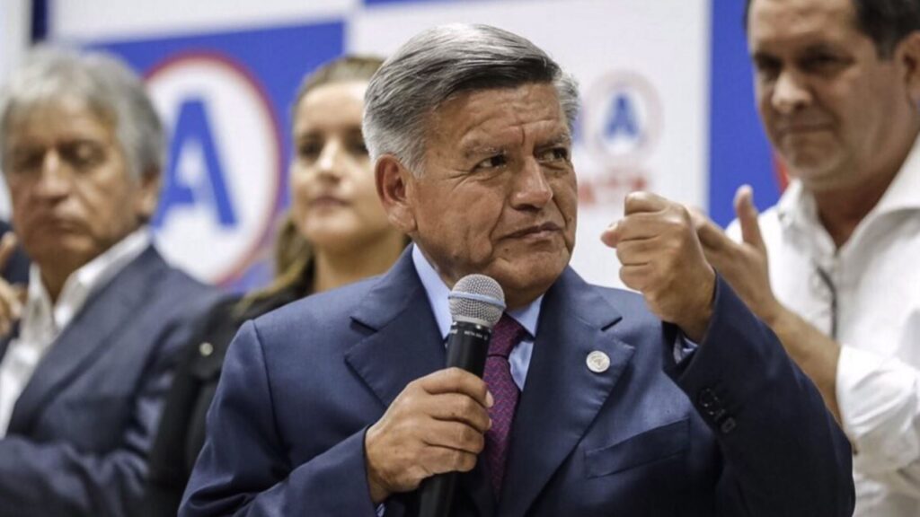 El líder de APP valoró la designación del nuevo premier: “Arana es una persona con experiencia, esperamos que escuche al pueblo y trabaje por la paz social”.
