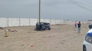Accidente mortal en la Panamericana Norte: Un grave accidente de tránsito ocurrió en la región La Libertad, dejando dos personas fallecidas y tres heridas.