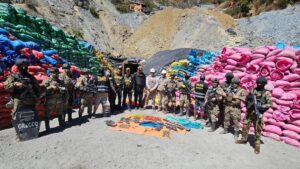 Operativo conjunto en Pataz