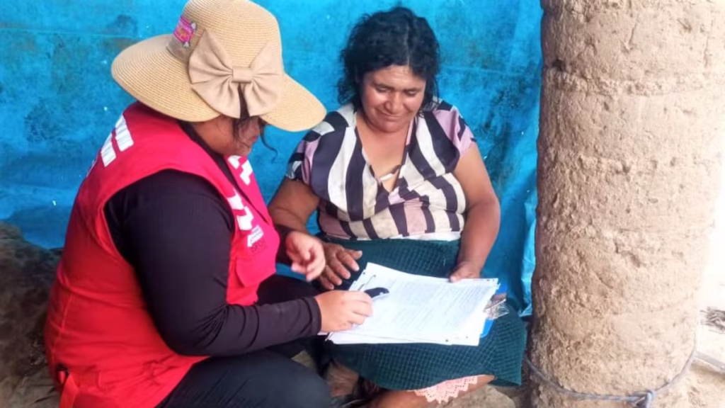 Más de 1,500 familias serán empadronadas en Pataz